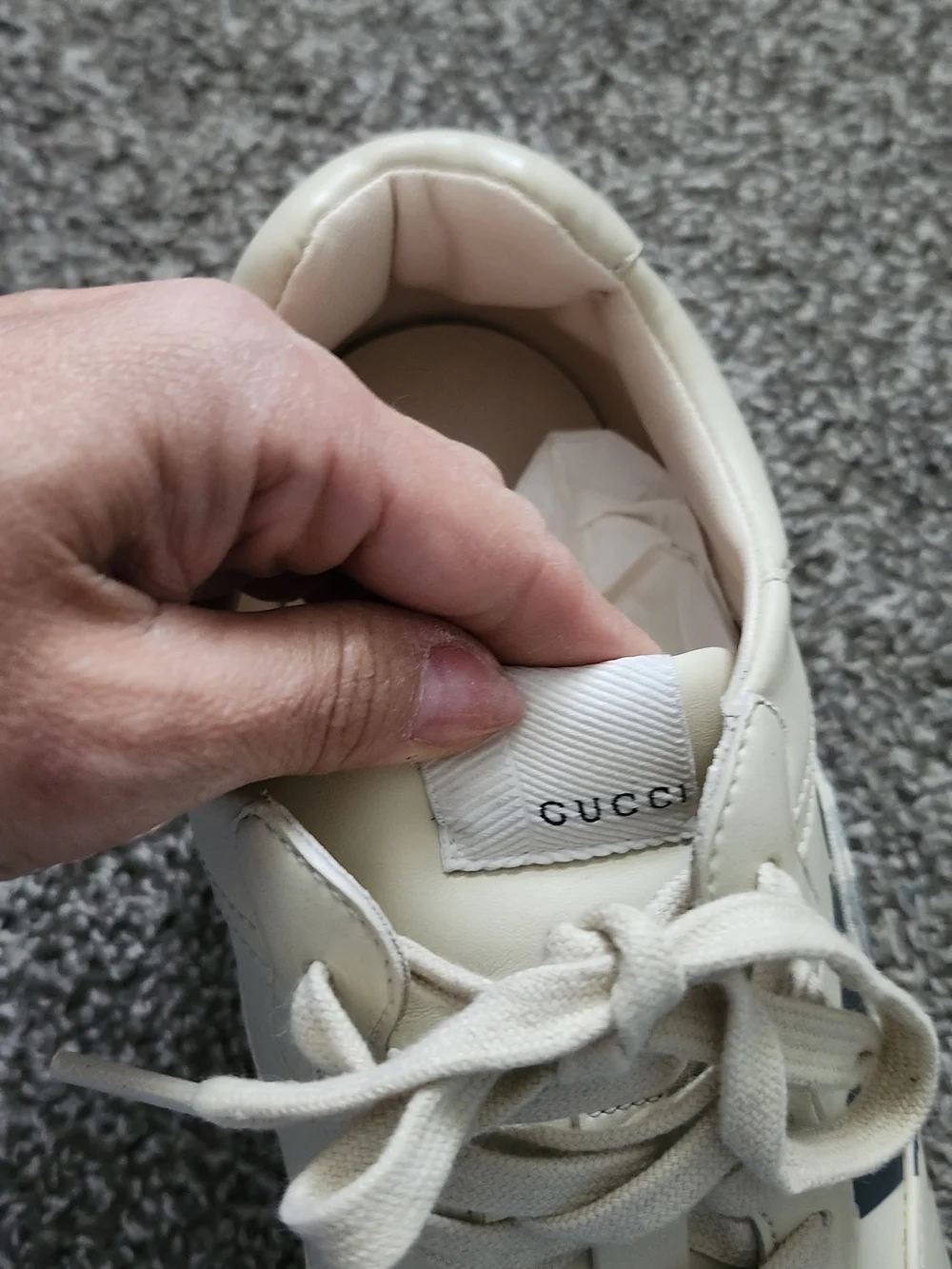 Gucci Cream 'Eschatology 1921' Rhyton Sneakers